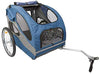 PetSafe Solvit HoundAbout Pet Bicycle Trailer For Dogs and Cats, Aluminum Frame, Medium and Large - BESTMASCOTA.COM