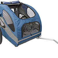 PetSafe Solvit HoundAbout Pet Bicycle Trailer For Dogs and Cats, Aluminum Frame, Medium and Large - BESTMASCOTA.COM