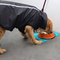 PETCEE - Chaqueta impermeable para perro, forro polar suave para invierno, deportes al aire libre, chaleco para mascotas, traje de nieve, ropa de doble superficie - BESTMASCOTA.COM