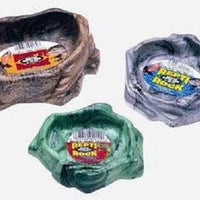 Zoo Med - Plato de agua para roca de reptiles, color puede variar - BESTMASCOTA.COM