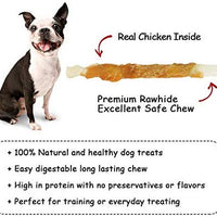 Pet Cuisine Dog Treats Puppy Chews Training Snacks,Chicken Breast Wrapped Rawhide Stix - BESTMASCOTA.COM