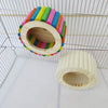 Balacoo Hámster Rueda Juguete Mascota Juguete de Madera Silencioso Spinner Juguete fror Guinea Pig Chinchillas Ardilla Juguetes Suministros (Colorido) - BESTMASCOTA.COM