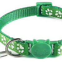 Yasma - Collar y campana para gato con hebilla de liberación rápida de seguridad, adecuada y ajustable - BESTMASCOTA.COM
