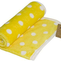 Tamu Style Manta de forro polar para perro y suave manta para cachorro gato para coche, sofá, cama y rosa, azul y amarillo, 3 paquetes de 3 colores - BESTMASCOTA.COM