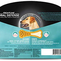 Frontline Oral Defense Daily Dental Masticables para perros grandes - BESTMASCOTA.COM