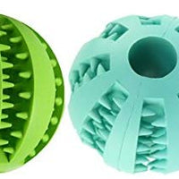 Bojafa - Juguetes para perros con forma de bolas, duraderos, para masticar, para cachorros, limpieza de dientes de perros pequeños, grandes, para hacer salchichas, jugar y dispensar dulces - BESTMASCOTA.COM