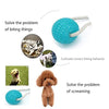 Pelota de goma para mascotas con ventosa, juguete interactivo para masticar perros y gatos - BESTMASCOTA.COM