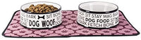 Bone Dry DII Ceramic Pet Food & Water Sets, Perfect Feeding and Treat Storage Supplies for Dogs and Cats - BESTMASCOTA.COM