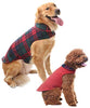 SCENEREAL - Chaqueta de forro polar reversible para perro - BESTMASCOTA.COM