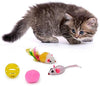 Legendog juego de juguetes para gatos, 22 unidades, surtido de juguetes para gatos, colección de juguetes para gatos, paquete variado, incluye varita de plumas de gato, juguete para gatos, ratones, bolas de colores, campanas y así sucesivamente para gatos - BESTMASCOTA.COM
