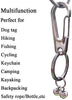 IVIA - Clips para etiquetas de perro, múltiples tamaños de acero inoxidable 304, clip rápido con anillos/fácil cambio de identificación para mascotas para collares y arneses. - BESTMASCOTA.COM