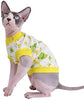 Sphynx - Camisetas de algodón para mascotas con cuello redondo, sin mangas, para gatos y perros pequeños - BESTMASCOTA.COM