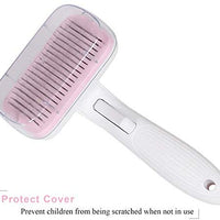 UPSKY Dog Brush & Cat Brush Self Cleaning Dog Slicker Brush Easy to Clean Pet Grooming Brushes Shedding Grooming Tools for Dogs & Cats with Long or Short Hair… - BESTMASCOTA.COM