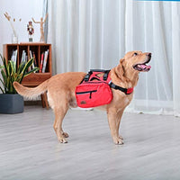 OSPet - Mochila para perro grande, desmontable, se convierte al instante en arnés, ajustable - BESTMASCOTA.COM