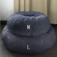 Cama para perro o gato BinetGo, cojín de piel sintética para perro o gato, alivio de articulaciones y mejor sueño, lavable a máquina, parte inferior impermeable - BESTMASCOTA.COM