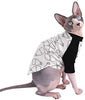 Sphynx - Camisetas de algodón para mascotas con diseño de gato sin pelo, transpirable, para verano - BESTMASCOTA.COM