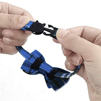 KUDES - Juego de 2 collares para gato con pajarita y campana para gatitos y algunos cachorros, ajustable de 7.8 a 10.5 pulgadas - BESTMASCOTA.COM