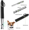 GETIEN Silbato de perro para detener ladridos con frecuencia ajustable, herramienta de entrenamiento para perros, 3 unidades con correa de cordón gratis - BESTMASCOTA.COM