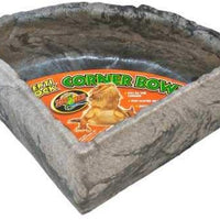 Zoo Med Reptile Rock - Plato de agua para esquina - BESTMASCOTA.COM