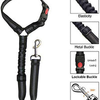 BWOGUE Cinturones de seguridad para perros y gatos, correas de seguridad ajustables para reposacabezas de coche - BESTMASCOTA.COM