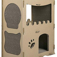 PETIQUE Feline Penthouse Casa para gatos - BESTMASCOTA.COM