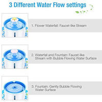 isYoung Fuente para gato, 1,6 L, fuente automática de agua para mascotas, dispensador de agua para mascotas, fuente de cuidado de la salud para perros y gatos y fuente higiénica para perros - BESTMASCOTA.COM