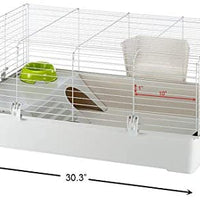 Cavie Guinea Pig Cage & Rabbit Cage | Pet Cage Includes Free Water Bottle, Hay Feeder, Hide-Out & Food Bowl - BESTMASCOTA.COM