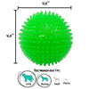 gnawsome Squeek & Light Up Ball Dog Toy, 4.5," extragrande colores variarán - BESTMASCOTA.COM