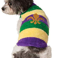 Rubies Mardi Gras Suéter suave para mascotas - BESTMASCOTA.COM