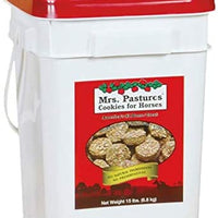 Mrs. Pastures Cookies para caballos - Cubo de 15 lb - BESTMASCOTA.COM