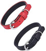 Lumimi - Collar para gato, collar para cachorro, piel auténtica, longitud ajustable, fácil de limpiar, duradero y seguro, incluye cascabel y perforador, multicolor - BESTMASCOTA.COM