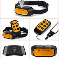 WWVVPET Collar de entrenamiento para perros, 2 modos, collar de corteza para perro (no incluye rociador de citronela), recargable de 500 pies, sin choque eléctrico inofensivo - BESTMASCOTA.COM