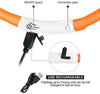 Collar LED para perro, recargable por USB, collar brillante para perro, cuello iluminado, mejora la seguridad y visibilidad de la mascota en la noche, 3 modos intermitentes, resistente al agua, collar iluminado para perros pequeños y medianos grandes - BESTMASCOTA.COM