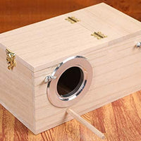 YJJKJ - Caja de madera para periquitos y cacatúas - BESTMASCOTA.COM