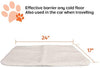 partysaving 2-en-1 Mascota Cama Snooze túnel y alfombrilla para mascotas gatos perros y gatos para viajar o Home, Blanco - BESTMASCOTA.COM