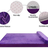 JoicyCo - Cama grande para perros, para perros grandes, camas de espuma antideslizante, con funda lavable - BESTMASCOTA.COM