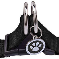 Arnés ajustable Pupteck para perro, medida básica de cachorro, de nailon, chaleco para pasear en exteriores con etiqueta de identificación - BESTMASCOTA.COM