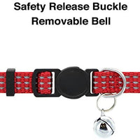 Pawtitas - Collar reflectante para gato con hebilla de seguridad extraíble - BESTMASCOTA.COM