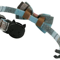 KUDES - Juego de 2 collares para gato con pajarita y campana para gatitos y algunos cachorros, ajustable de 7.8 a 10.5 pulgadas - BESTMASCOTA.COM