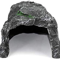 OMEM Reptil Hiding Grande Cueva Hábitat Decorativo Resina Mascota Nido Tortuga Lizard Dedicado Avanzado Cueva Refugio - BESTMASCOTA.COM