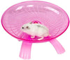 Litewood Hamster Flying Saucer rueda de ejercicio silenciosa jogging Running Spinner juguete para animales pequeños Chinchilla Gerbil rata Guinea Pig ratones ardilla - BESTMASCOTA.COM