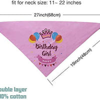 LUTER - Bandana de cumpleaños para perro, diseño de triángulo - BESTMASCOTA.COM