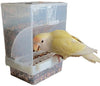 Old Tjikko - Comedero automático para loros, sin ensuciar, para pájaros, jaula, accesorios para Budgerigar, Canario, Cockatiel, Finch, Parakeet, Seed Food Container - BESTMASCOTA.COM