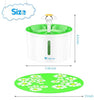 isYoung Fuente para gato, 1,6 L, fuente automática de agua para mascotas, dispensador de agua para mascotas, fuente de cuidado de la salud para perros y gatos y fuente higiénica para perros - BESTMASCOTA.COM