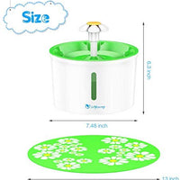 isYoung Fuente para gato, 1,6 L, fuente automática de agua para mascotas, dispensador de agua para mascotas, fuente de cuidado de la salud para perros y gatos y fuente higiénica para perros - BESTMASCOTA.COM