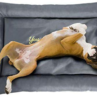 Yitesen - Cama para perro, tamaño mediano, felpudo para perros, casa de perros, 100% lavable, almohadillas suaves para perros, gatos - BESTMASCOTA.COM