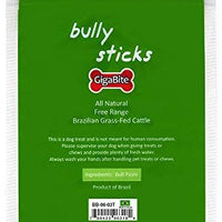 GigaBite Odor-Free Braided Bully Sticks - USDA & FDA Certified All Natural, Free Range Beef Pizzle Dog Treat – By Best Pet Supplies - BESTMASCOTA.COM
