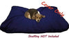 Funda de edredón para cama de mascotas, color azul marino - BESTMASCOTA.COM