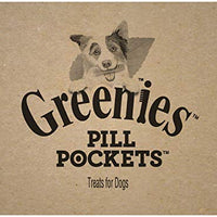 Golosinas para perros en cápsula Greenies "Pill Pockets", fórmula para alergia de pato asado y guisantes - BESTMASCOTA.COM