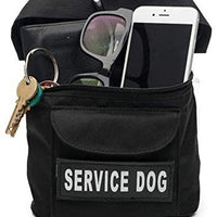 Chaleco de servicio para perro, bolsa para sillín con parches – Servicio para perro, apoyo emocional, servicio para perro en entrenamiento, no mascotas, en entrenamiento, mochila – Alforja de calidad para servicio de chaleco para perros - BESTMASCOTA.COM